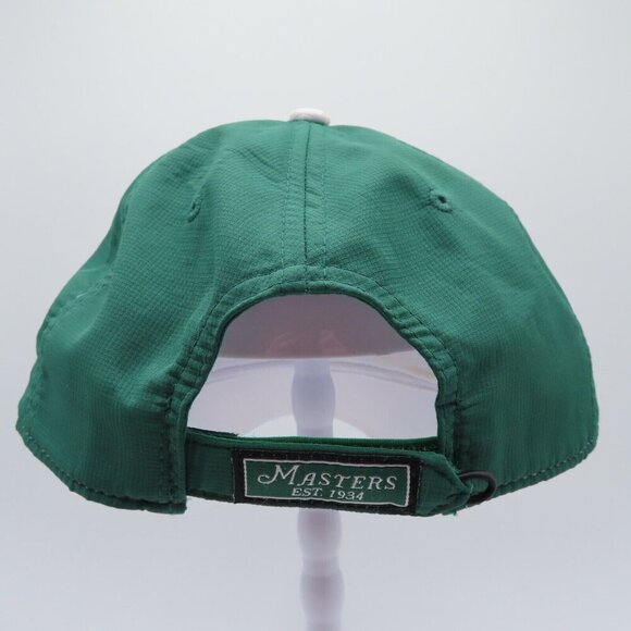 Ahead Adult One Size OS Masters 2014 Golf Tournament Embroidered Hat Green White - Picture 6 of 12